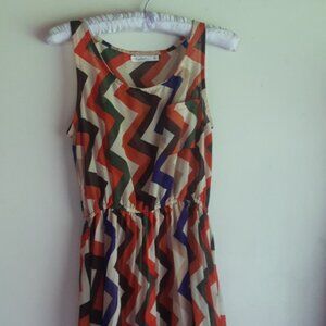 Short Front Long Back Katie Light Lined Summer Dress size Small